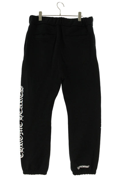 Chrome Hearts SWEAT PANTS Side Logo Print Sweatpants Size 32