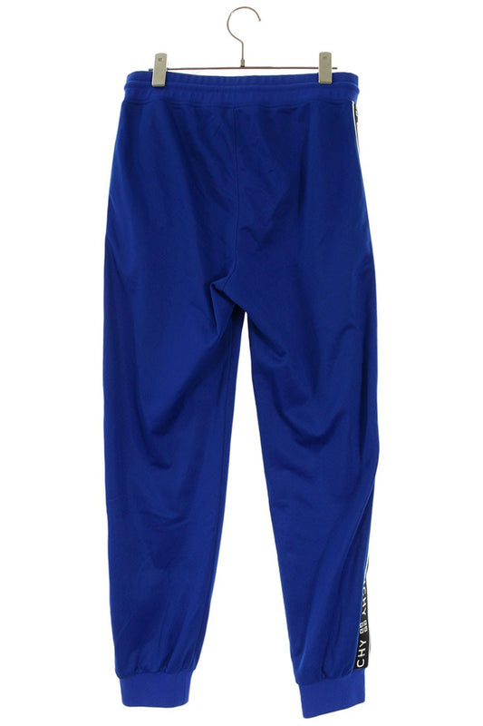 GIVENCHY Blue Side Tape Logo Track Pants Size 30