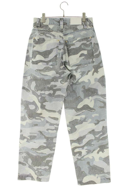 Eytys Gray Cotton Camo Painter Pants Size 28