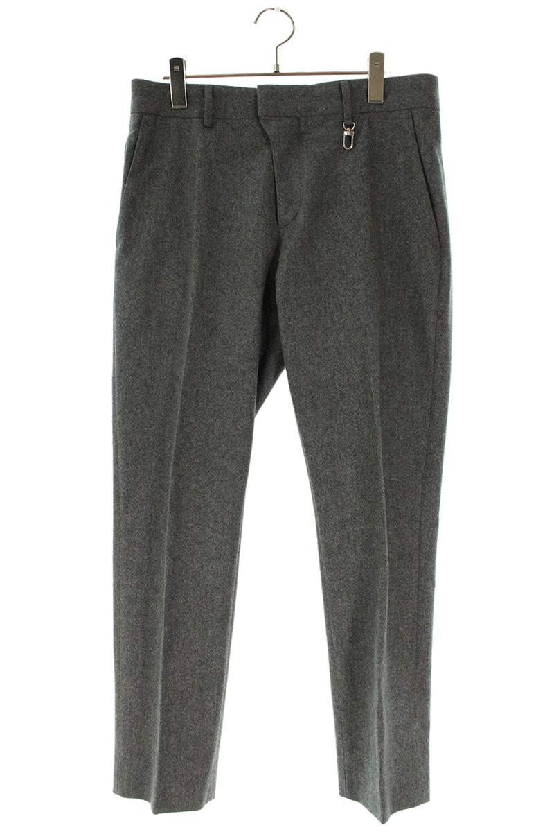 Louis Vuitton Cashmere Wool Long Pants Gray Size 38