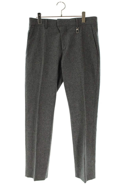 Louis Vuitton Cashmere Wool Long Pants Gray Size 38