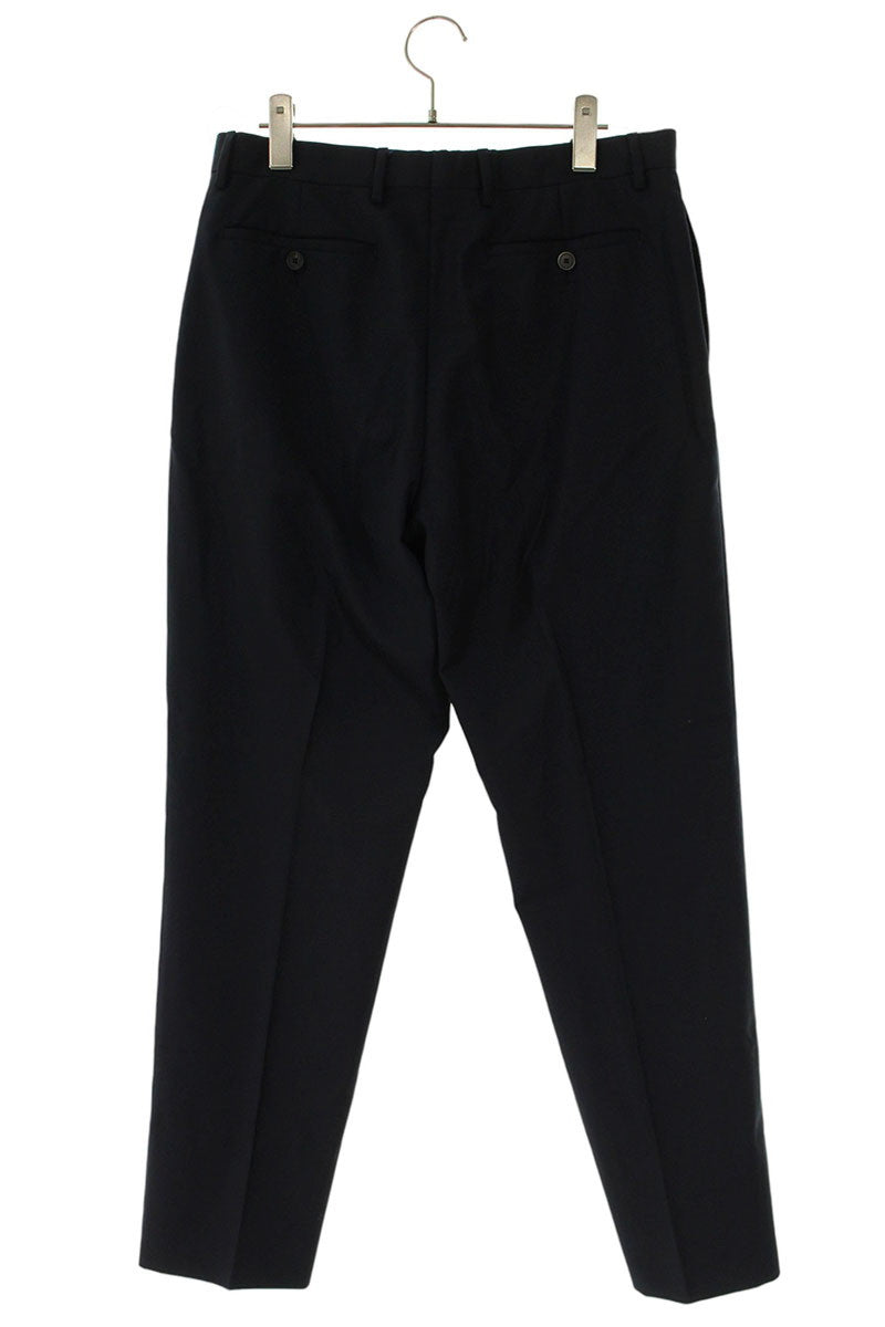 LOEWE Navy Wool Mohair Slacks Size 30