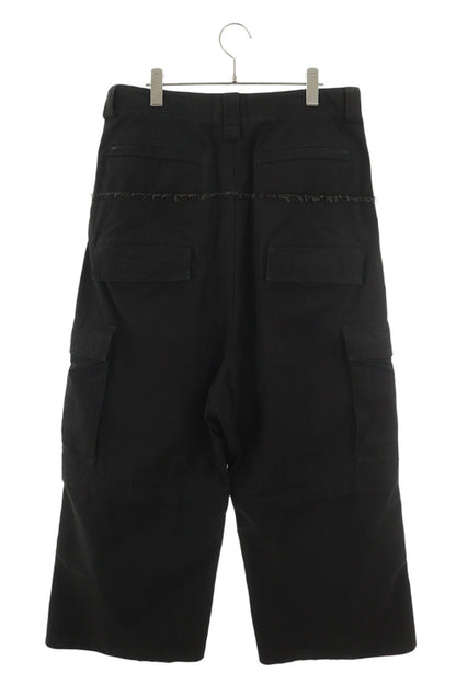 BALENCIAGA Cut-Up Cargo Baggy Pants Black Size 30