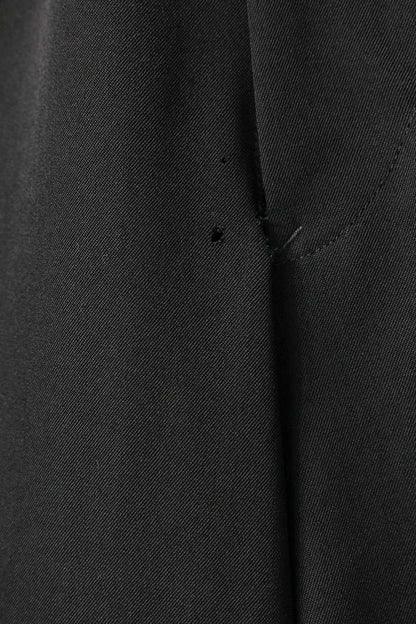 YOHJI YAMAMOTO POUR HOMME 04SS Wool Wide Long Pants Black Size 2