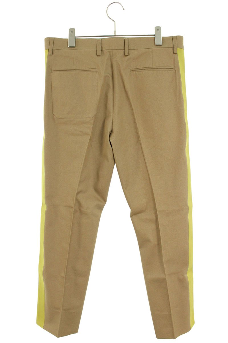 Valentino sideline Long Pants Beige x Yellow Size 48