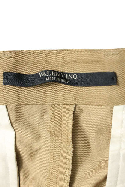 Valentino sideline Long Pants Beige x Yellow Size 48