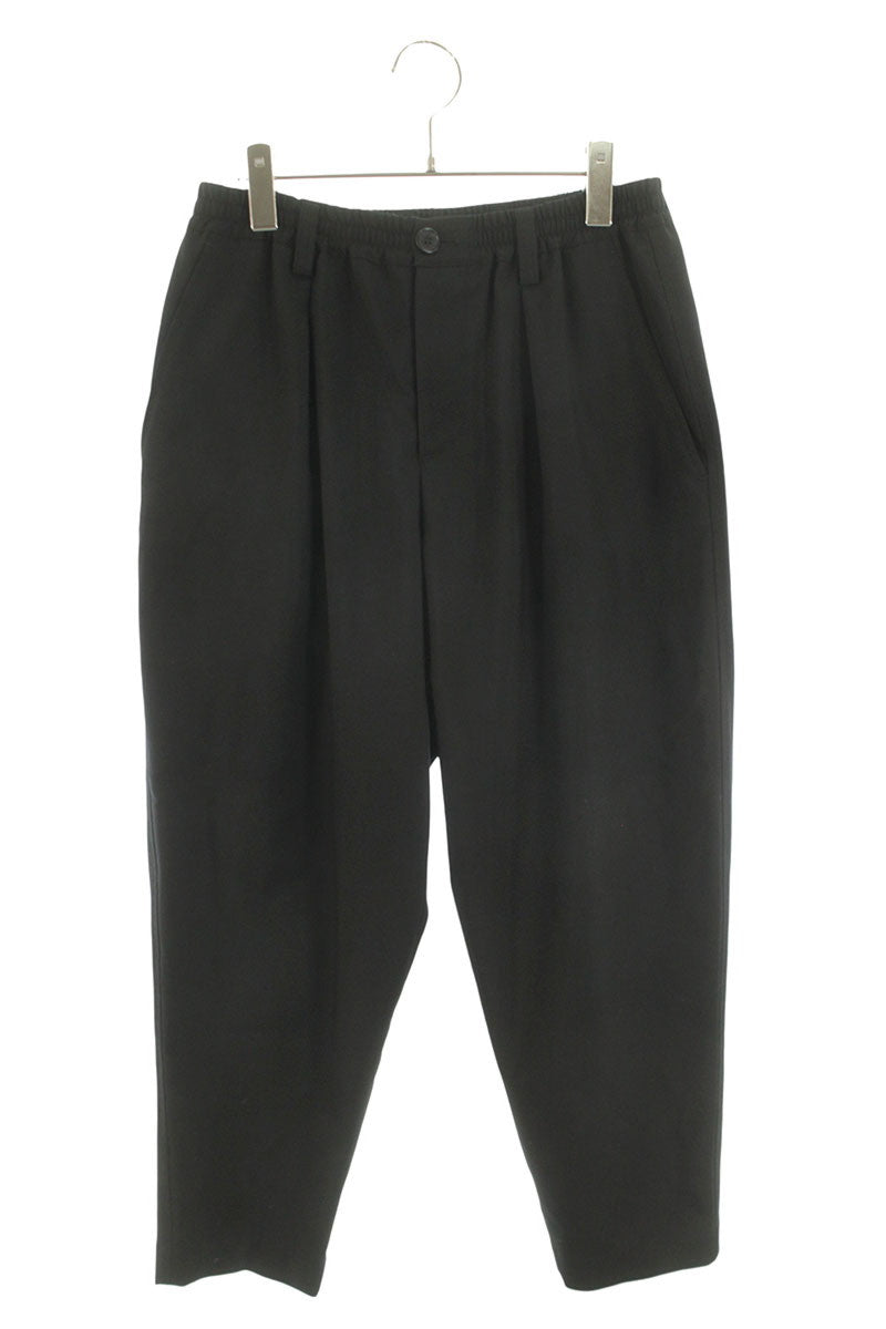 Marni Tropical Wool Trousers Black Button-Fly Size 33