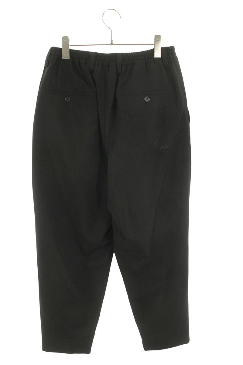 Marni Tropical Wool Trousers Black Button-Fly Size 33