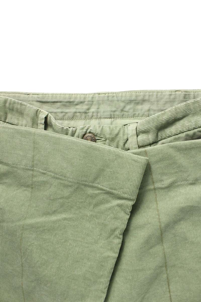 GUCCI Light Green Corduroy Flare Pants Size 32