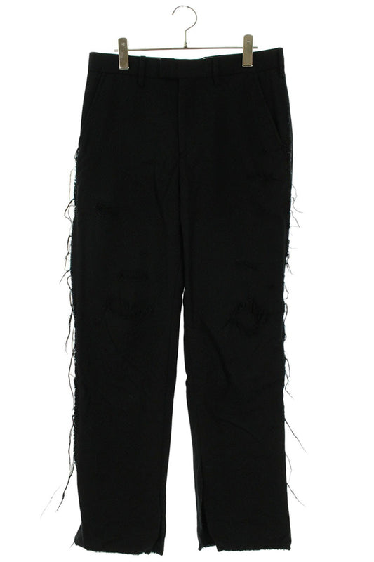 doublet 22SS Recycled Wool Distressed Trousers Size 32