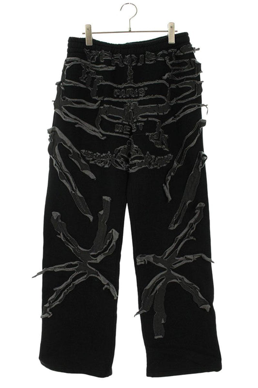 Y/Project Paris Patch Logo Sweat Pants Black Size S