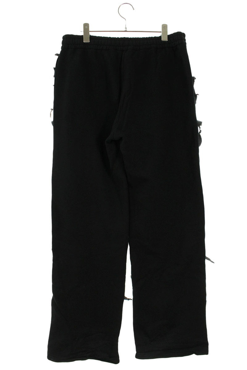Y/Project Paris Patch Logo Sweat Pants Black Size S