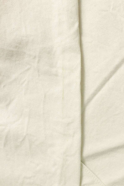 Class White Cotton Twill Work Pants Size 32