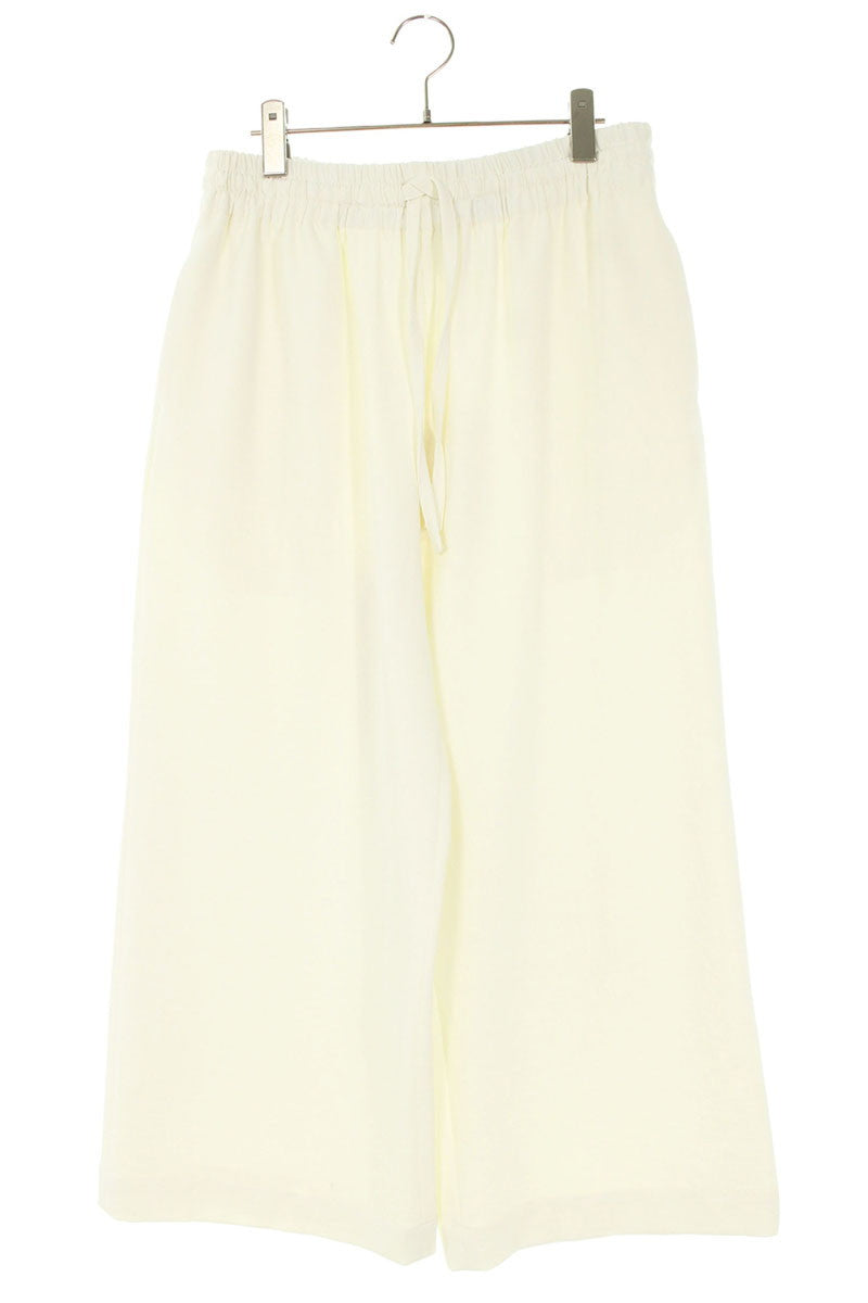 ms blaque Washable Drawstring Pants White Size 34