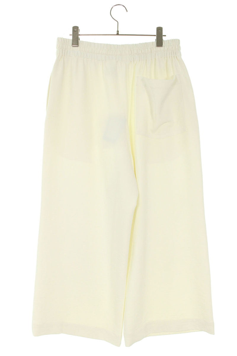 ms blaque Washable Drawstring Pants White Size 34