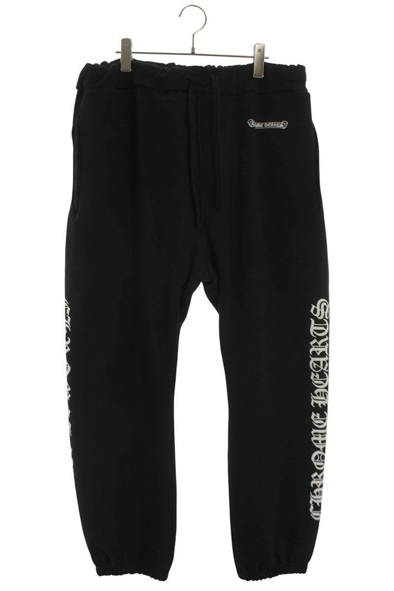 Chrome Hearts SWEAT PANTS Side Logo Print Sweatpants Size 34