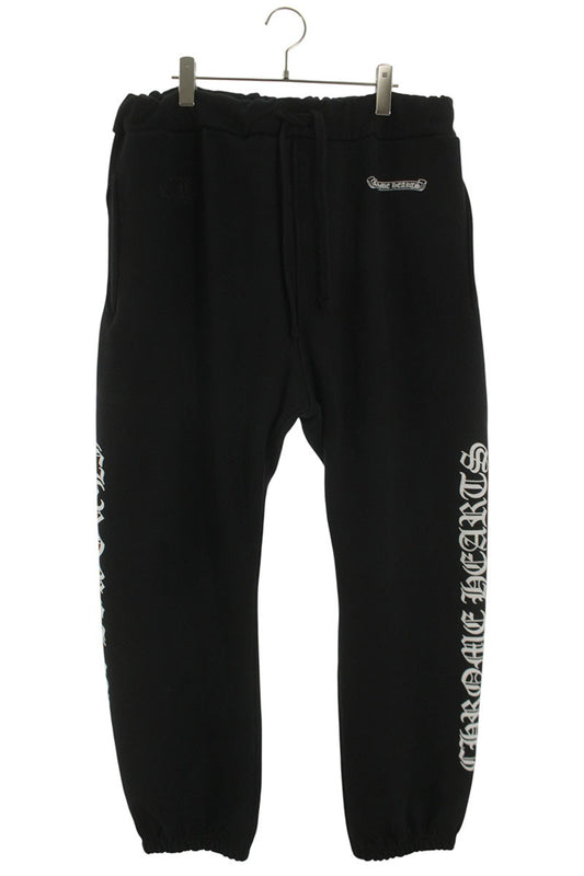Chrome Hearts SWEAT PANTS Side Logo Print Sweatpants Size 34