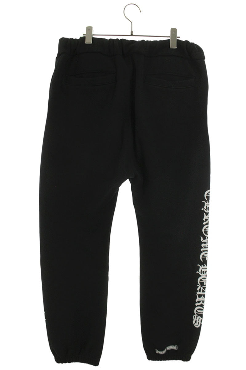 Chrome Hearts SWEAT PANTS Side Logo Print Sweatpants Size 34