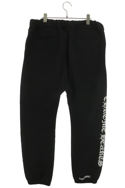 Chrome Hearts SWEAT PANTS Side Logo Print Sweatpants Size 34