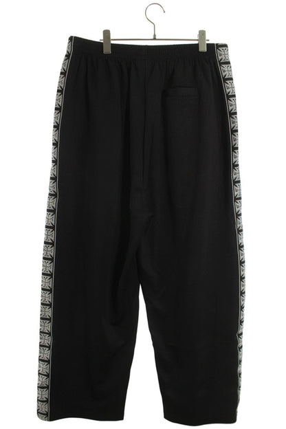 VETEMENTS 26SS Biker Cross Tape Track Pants Black Size 34