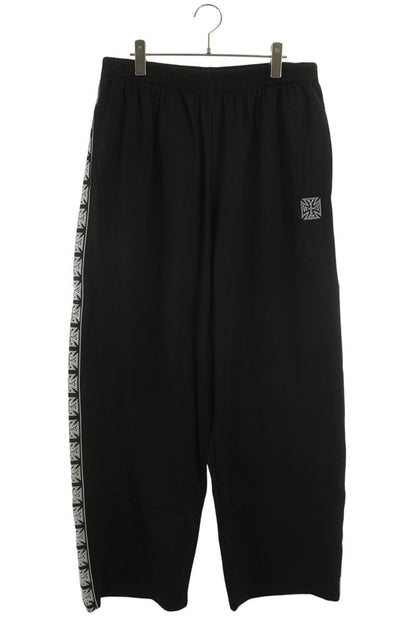 VETEMENTS 26SS Biker Cross Tape Track Pants Black Size 32