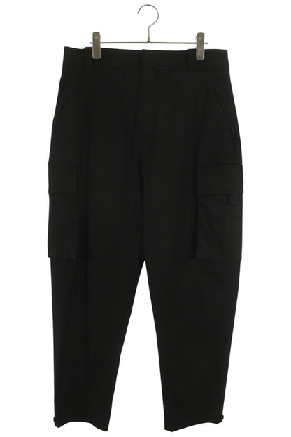 DIOR Cotton Stretch Cargo Pants Black Size 34