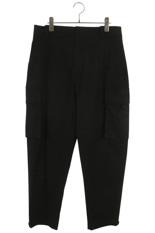 DIOR Cotton Stretch Cargo Pants Black Size 34