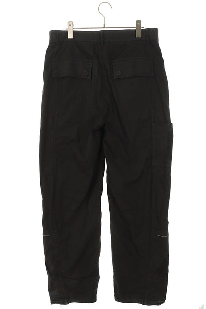 GIVENCHY Cotton Poplin Cargo Pants Black Size 34