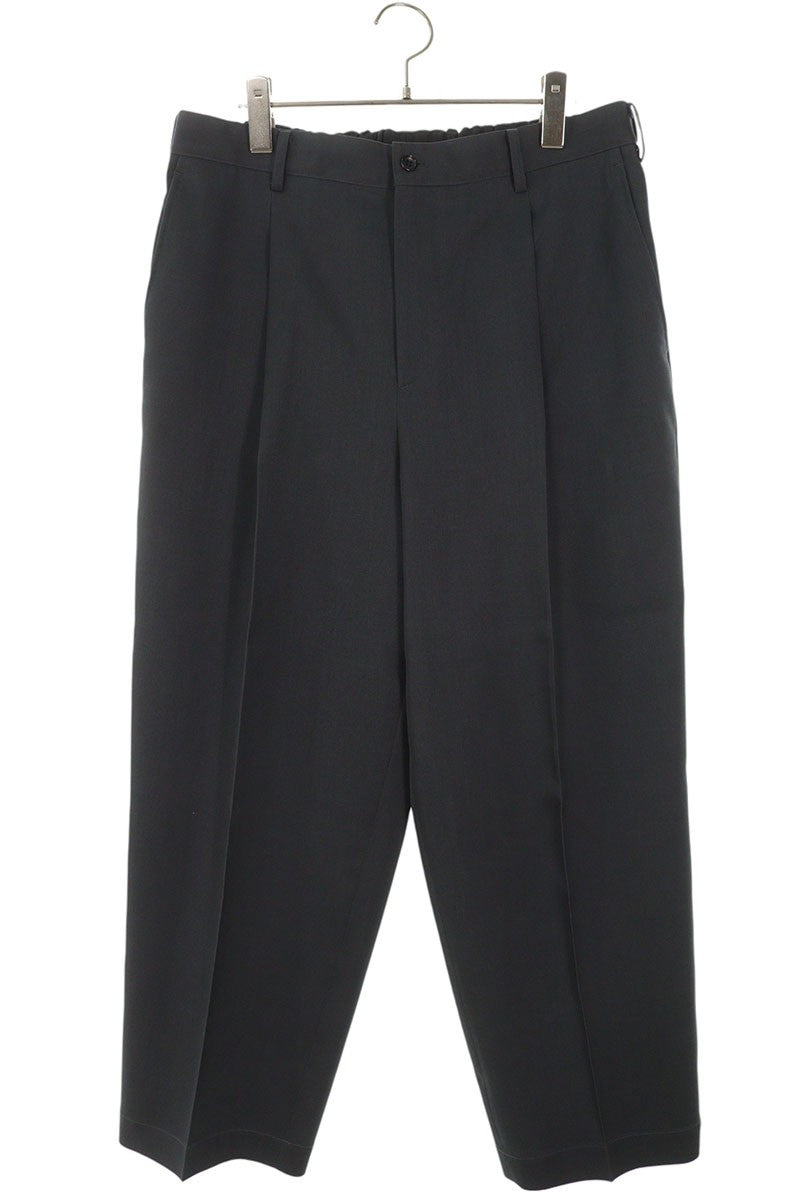 Graphpaper Wool Gabardine Tapered Pants Gray Size 34