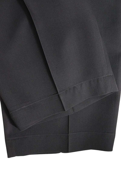 Graphpaper Wool Gabardine Tapered Pants Gray Size 34