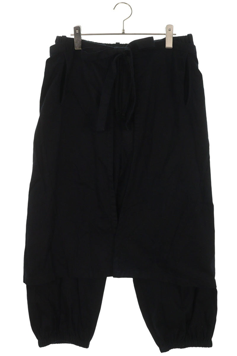 syte Cotton Gabardine Wrap Pants Black Size 34