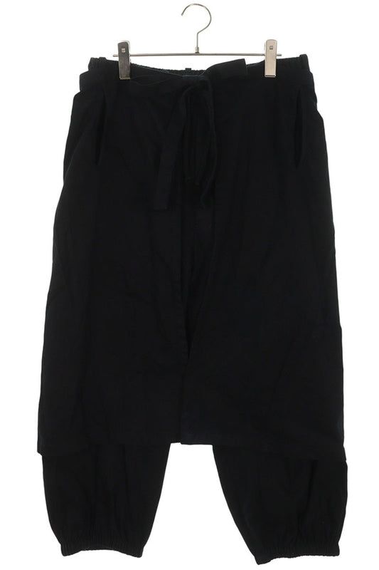 syte Cotton Gabardine Wrap Pants Black Size 34