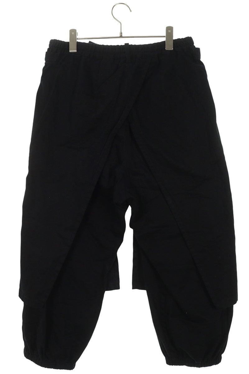 syte Cotton Gabardine Wrap Pants Black Size 34