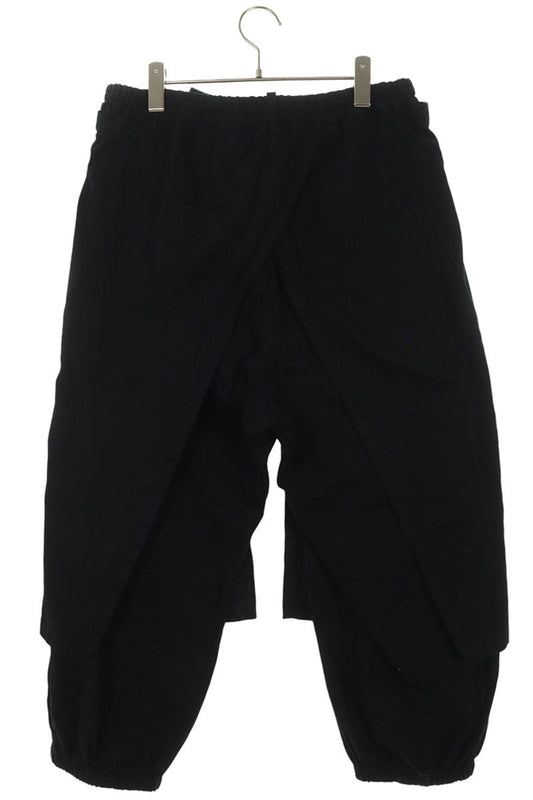 syte Cotton Gabardine Wrap Pants Black Size 34