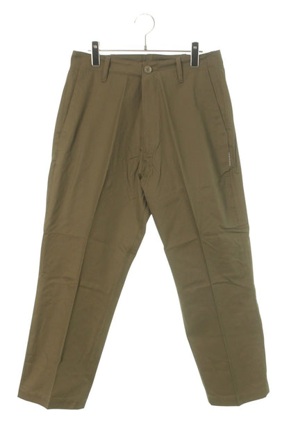 SEQUEL 25SS Logo Print Chino Pants Brown Size 32