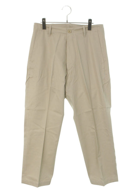 SEQUEL 25SS Logo Print Chino Pants Beige Size 30