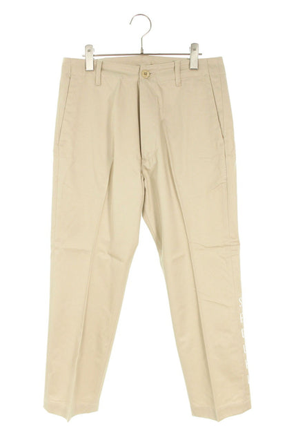 SEQUEL 25SS Logo Print Pants Beige Size 32