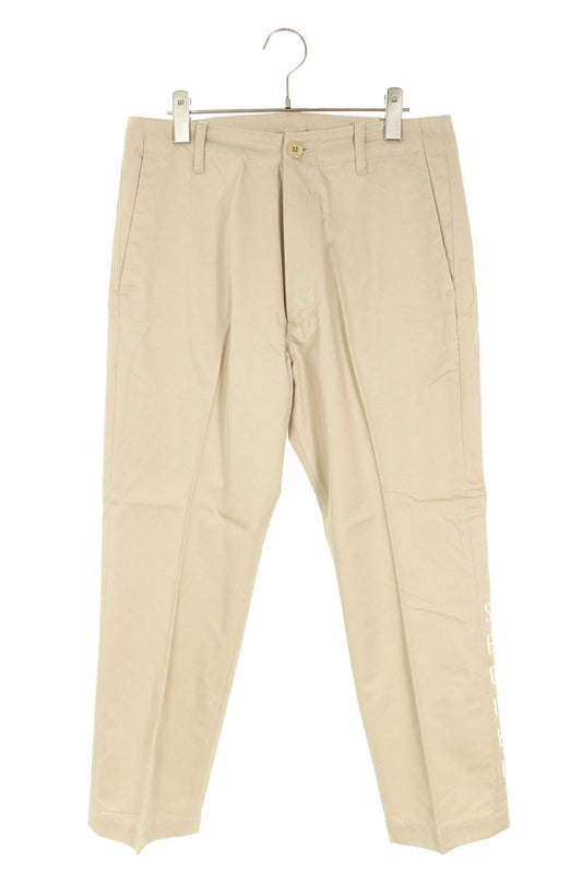 SEQUEL 25SS Logo Print Pants Beige Size 32