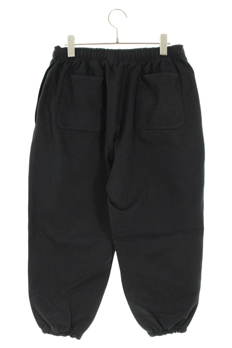 SEQUEL 25SS Logo Embroidered Sweatpants Black Size 36