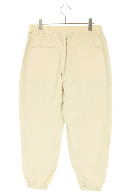 SEQUEL 24AW Logo Embroidered Nylon Pants Beige Size 32
