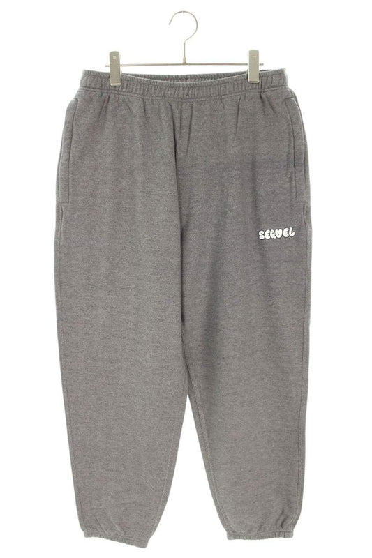 SEQUEL 25SS Logo Print Sweatpants Gray Size 36