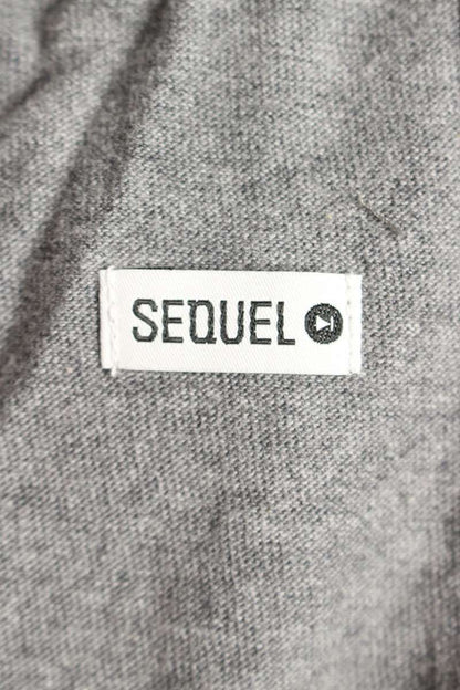 SEQUEL 25SS Logo Print Sweatpants Gray Size 36