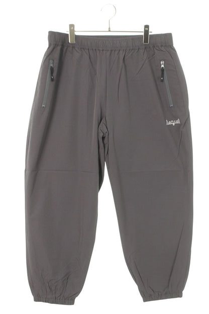 SEQUEL 25SS Logo Embroidered Nylon Pants Gray Size 36