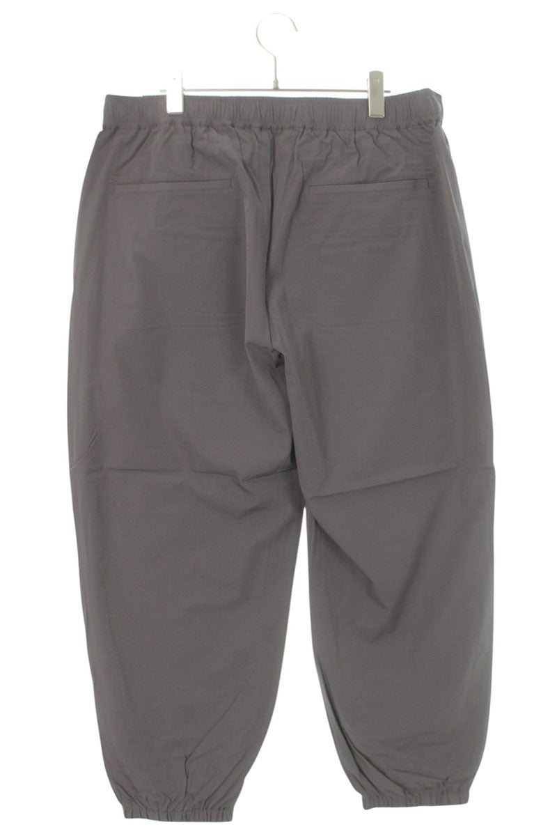 SEQUEL 25SS Logo Embroidered Nylon Pants Gray Size 36