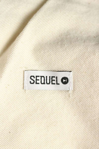 SEQUEL 25SS Logo Print Camo Pants Khaki Size 30