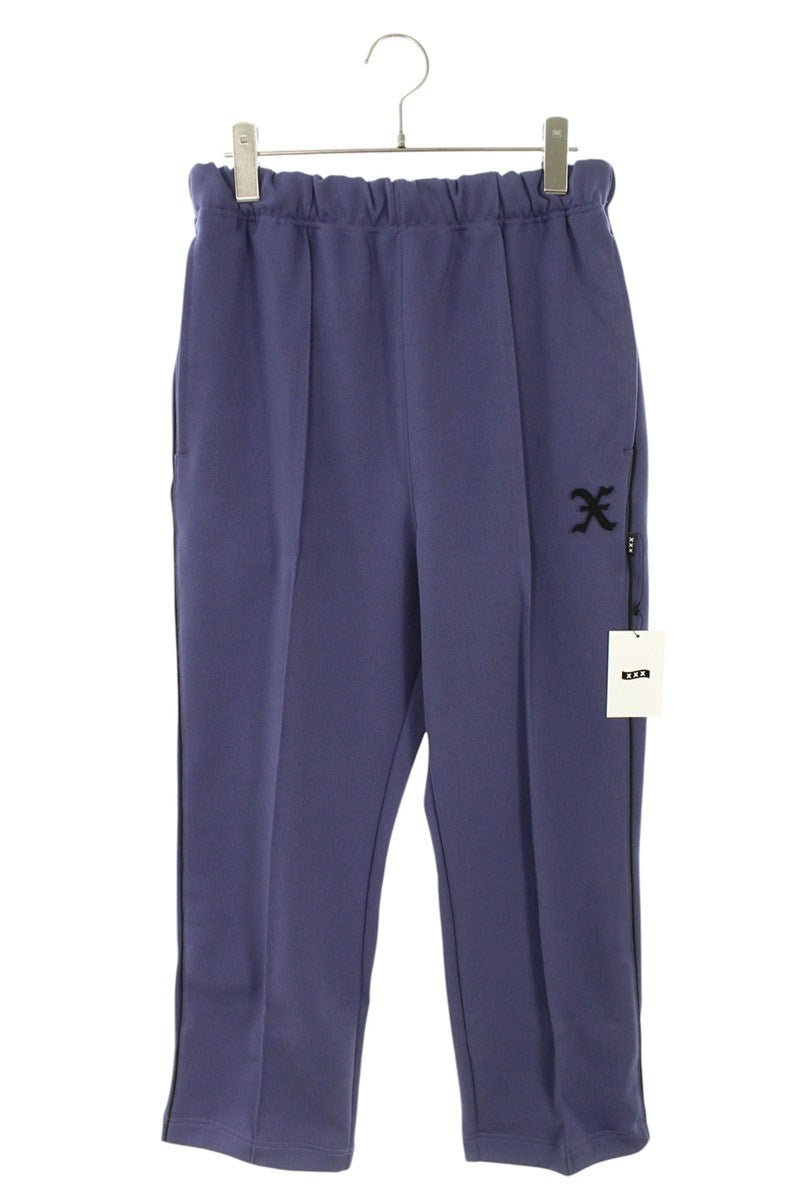 GOD SELECTION XXX Polyester Track Pants Purple Size 30