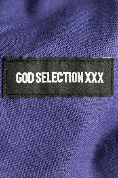 GOD SELECTION XXX Polyester Track Pants Purple Size 30