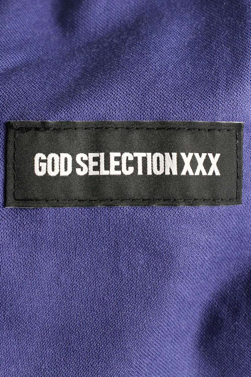 GOD SELECTION XXX Polyester Track Pants Purple Size 32