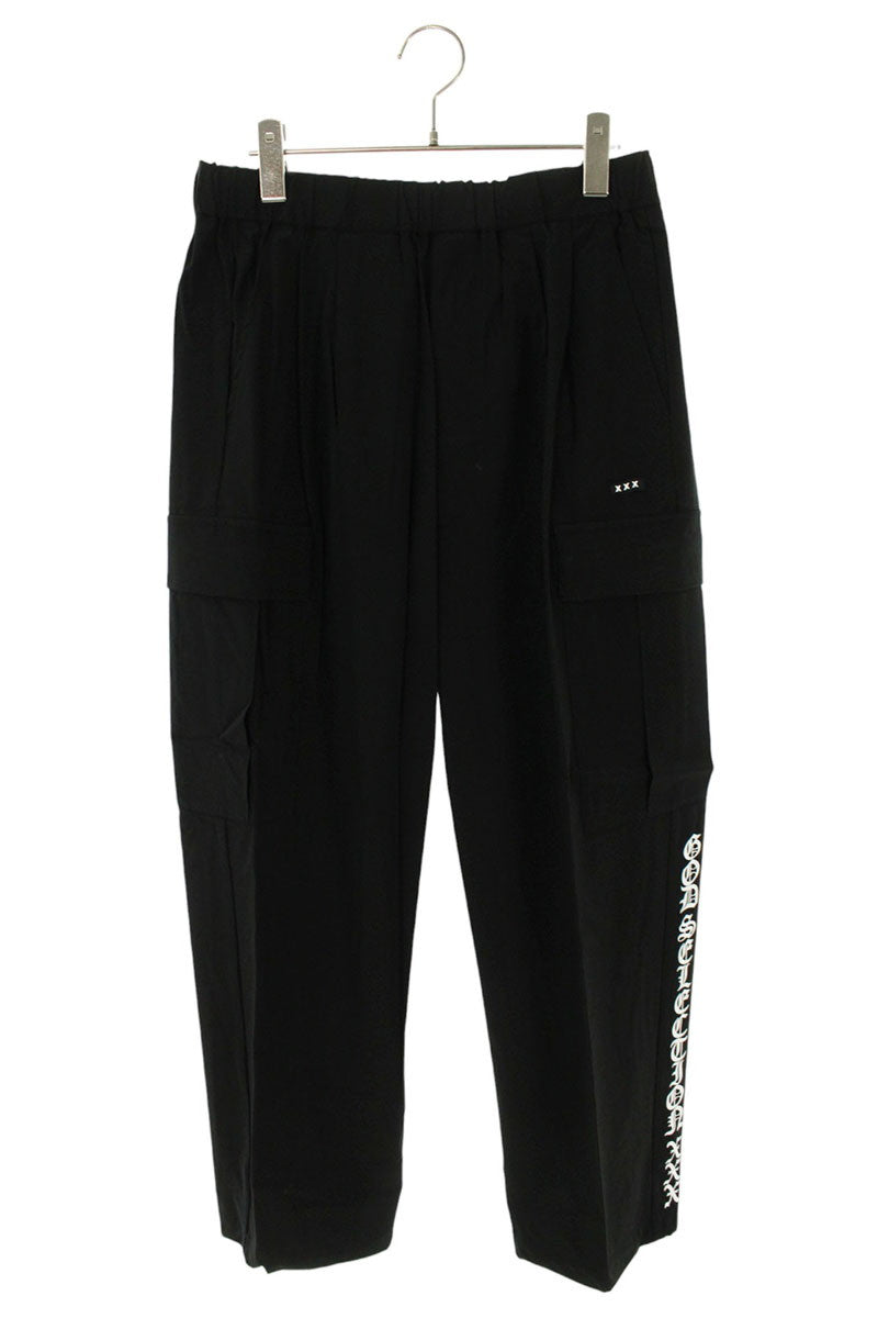 GOD SELECTION XXX Nylon BDU Cargo Pants Black Size 30