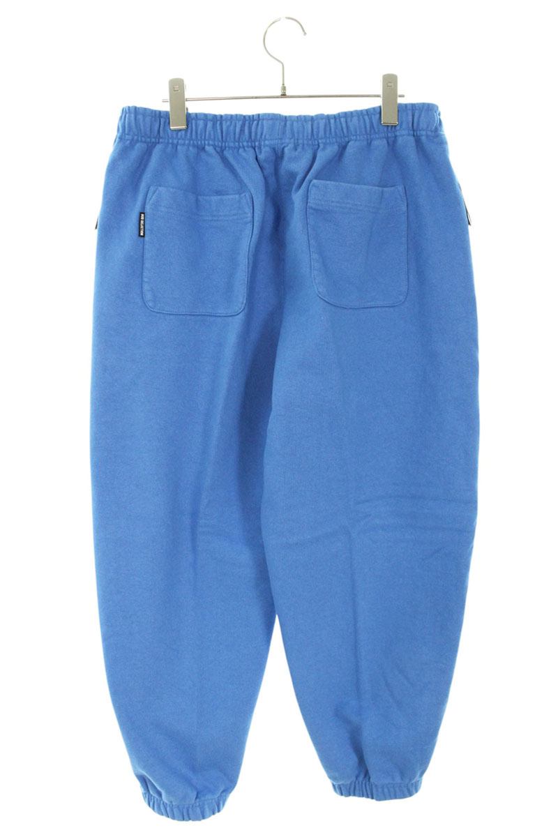 GOD SELECTION XXX Embroidered Logo Sweatpants Blue Size 32